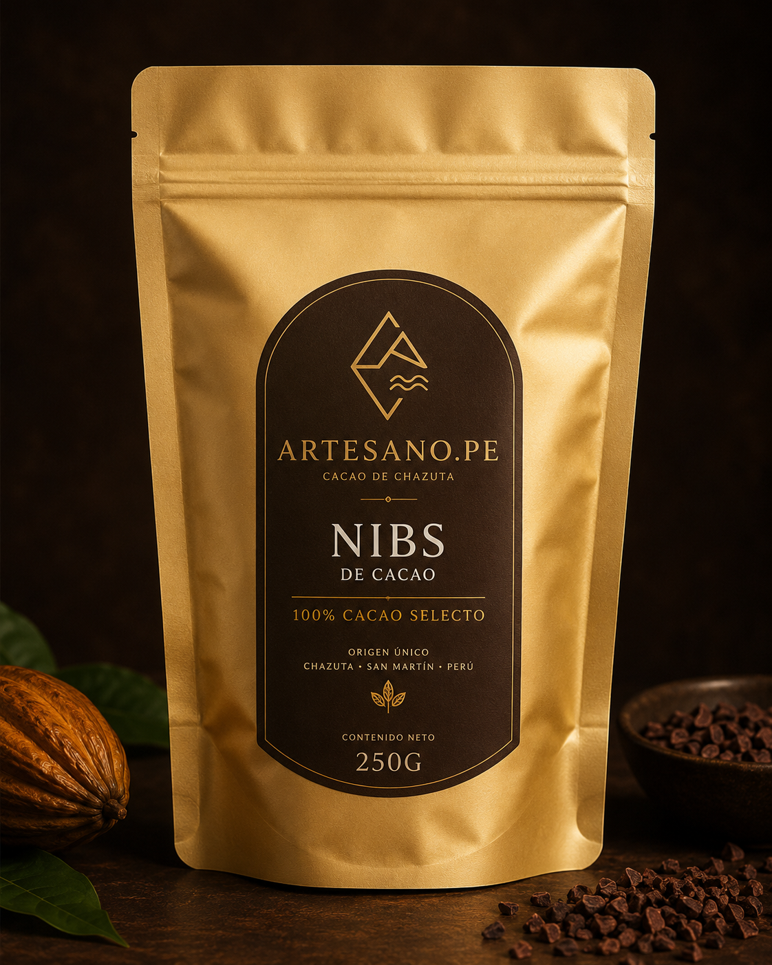 Nibs de cacao 250g
